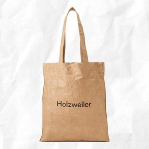Holzweiler Shelter Tote Bag Vellum Kraft Texture